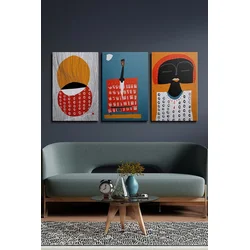 Wallity Slika Ersycnvs3, 50x70 cm, 3 dijela