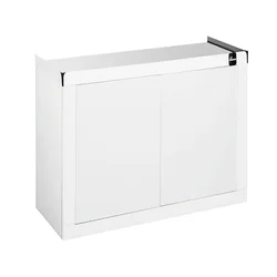 Komoda FINE LINE 80x35 cm, bela