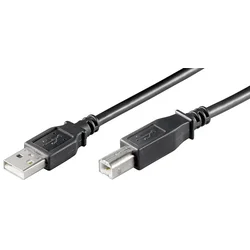 MicroConnet Kabel USB A-B 2.0, 1,8m