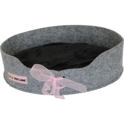 Pet Line Krevet za pse, 56x46cm, Sivi