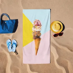 Lessentiel Maison Peškir za plažu Dondurma, 75x150 cm, Šareni