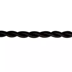 DEKORATIVNI KABEL 3×0,75mm CRNI