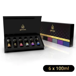 Darilni komplet 6 parfumov za perilo Giovani 100 ml
