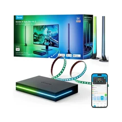 Govee - AI Sync Box Kit 2 Pametni komplet za PC osvetljenje 27-34 + LED paneli Wi-Fi