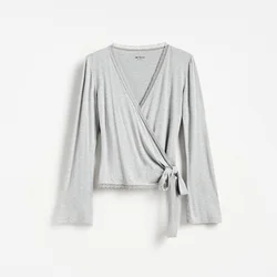 Reserved - Bluza s mešavinom viskoze