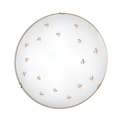 Kolarz 731.13.4.160- Zidna lampa NONNA 3xE27/60W/230V O 50 cm u obliku cveta, roze zlato