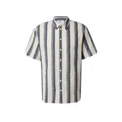 DAN FOX APPAREL Srajca Anthony, modra, bela