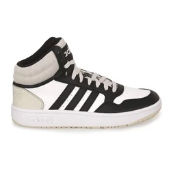 Adidas Patike za dečake hoops 3.0 mid k BG, Belo-crne