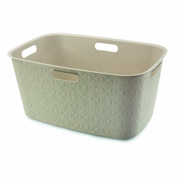 Curver Korpa za veš 45l Softex bela kreda CU 00572-Z67