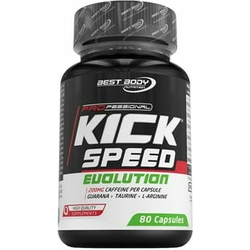 Best Body Nutrition Professional Kick Speed Evolution Caps - 80 kaps.