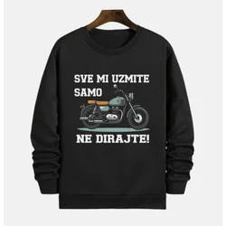 MAFIMI Duks Sve mi uzmite samo motor ne dirajte, Crni