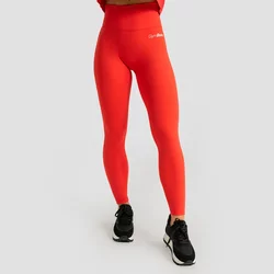 GymBeam Ženske helanke visokog struka Limitless Hot Red
