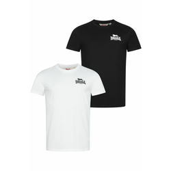 Lonsdale Mens t-shirt regular fit double pack