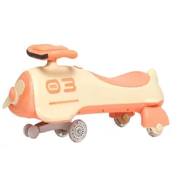 Dečija guralica sa LED svetlima Aero Orange WB-8081A