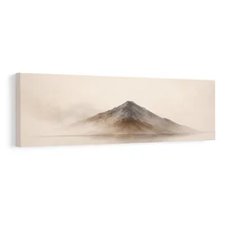 Slika minimalistična pokrajina z goro - 120x40