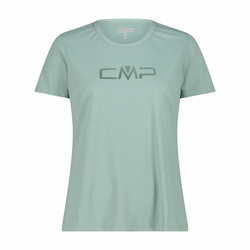 CMP WOMAN T-SHIRT, maja ž.kr poh, modra 39T5676P