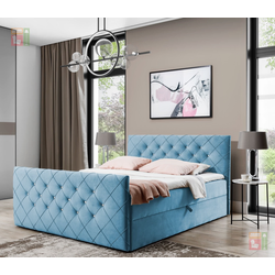 Boxspring postelja Malaga - 180x200 cm