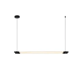 Rabalux Visilica Nivaro, LED, 28W, 3000K, 120cm, Crno-bela