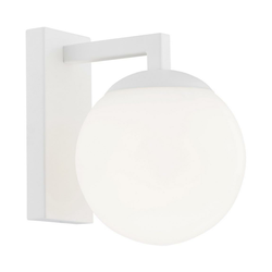 Argon 3733 - Zidna lampa ASPEN 1xE27/15W/230V bela