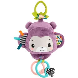 Fisher-Price Hanging Monkey With Music kontrastna viseča igrača 1 kos
