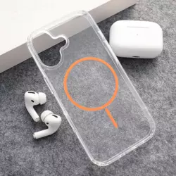 Maska Mag Case Clear Slim za iPhone 17 narandzasta