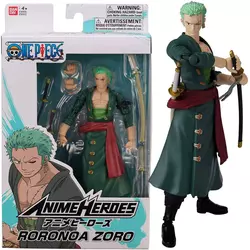 One Piece Anime Heroes Monkey Roronoa Zoro figura 17cm