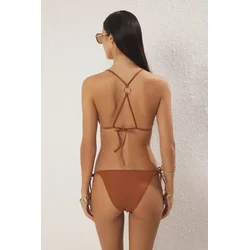 Trendyol Milla Ženski kupaći kostim Tbess25Bt00163, Braon