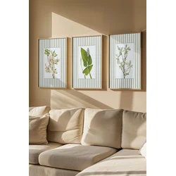 Wallity Uramljena slika Artsmdf3Lu5, 50x70 cm, 3 dela