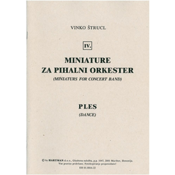ŠTRUCL VINKO.:MINIATURE/PLES NOTE ZA ORKESTER
