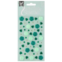 Craft Sensation Kreativa Stikeri Cveće - Zeleni - 52055