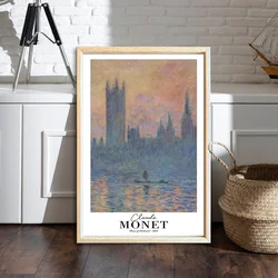 4262AHSMONET-009 Višenamenska Dekorativna Slika u Ram