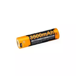 Fenix USB polnilna baterija 18650, 3500 mAh, Li-Ion