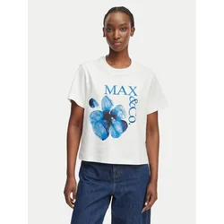 MAX&Co. Majica 2616971034200 Bela Regular Fit