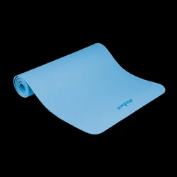 REBEL ACTIVE Strunjača prostirka za jogu, pilates i fitnes 183x61cm debljina 1cm TPE plava RBA-3158-BL