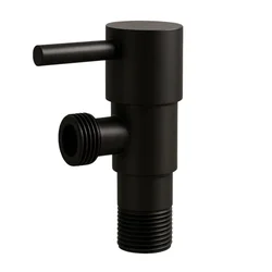 shumee Kotni ventil s keramično glavo model 1 črne barve 1/2 x 3/4