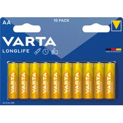 Alkalna baterija Longlife LR6 10/1 Varta