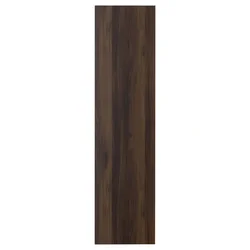 STORKLINTA Vrata sa šarkama, tamnosmeđa/im. hrastovine, 50x195 cm
