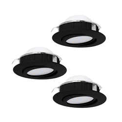Eglo 900749 - Set od 3 prigušiva LED ugradna stropna svetla PINEDA LED/5,5W/230V
