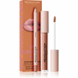 Makeup Revolution Lip Contour Kit set za ustnice odtenek Lover