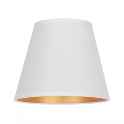Duolla - Abažur za stonu lampu SOFIA XS za E14, prečnika 18,5 cm, beo