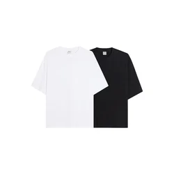 Bershka Majica  črna / bela