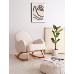 Atelier del Sofa Fotelja Yoko 75x91x91cm Bela