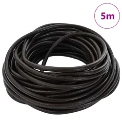 Kožni konop Tamno smeđa O5 mm x 5 m Koža