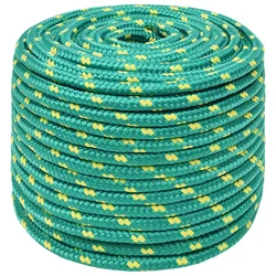 vidaXL Večnamenska uporabna vrv 12 mm 25 m Zelena PP