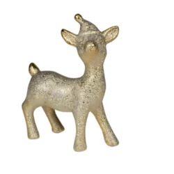 Sigma Novogodišnja figura zlatni Irvas 12x15cm OYZM2304-1