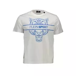 PLEIN SPORT Muška Majica TIPS112_BIANCO_01-WHITE, Bela