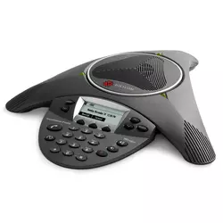 Polycom SoundStation IP 6000 (SIP) conference phone. 802.3af Power over Ethernet. Expandable. Includes 25ft/7.6m Cat5 shielded Ethernet kabel. Does not include China, Russia. (2200-15600-001)