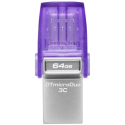 KINGSTON 64GB DataTraveler MicroDuo 3C USB 3.2 flash DTDUO3CG3 64GB