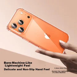 Shanmo Maska za mobilni telefon iPhone 17, Providna
