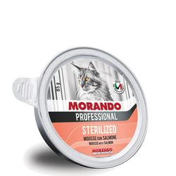 Morando CAT Sterilized Vlažna hrana za mačke, Losos 85g